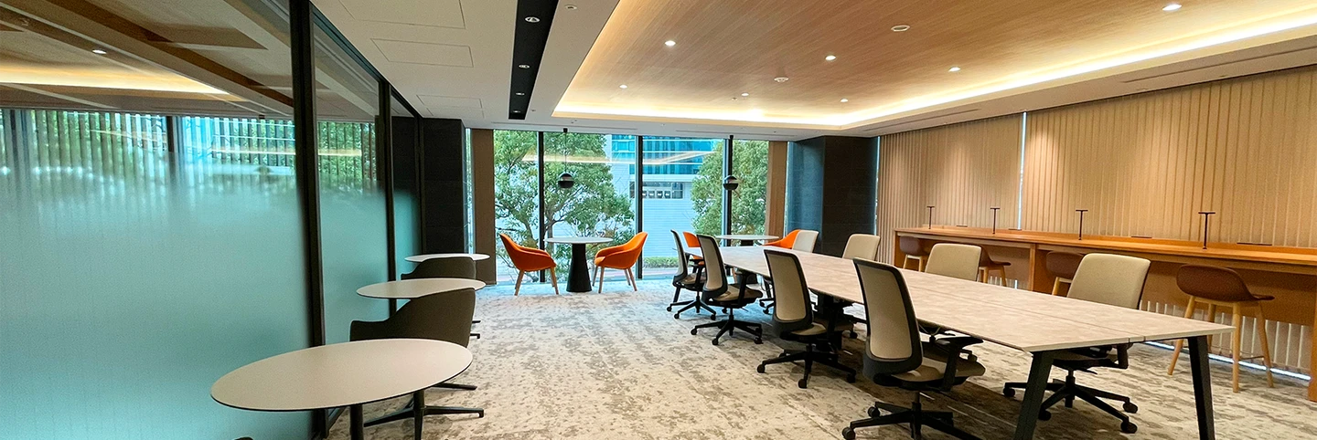 我々の新しい展示スペース